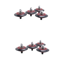 8 Pack of 4581EL2002C Dryer Drum Roller Assembly Fit for , , GE Replace Part 4581EL3001C, PS8260240