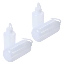 4 Pack Plant Flower Succulent Watering Bottle Plastic Bend Mouth Watering Cans Squeeze Bottle--250ML and 500ML