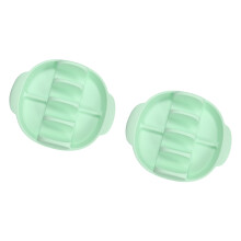 2Pcs Kitchen Food Tortillas Serving Rack Reusable Shell-Green