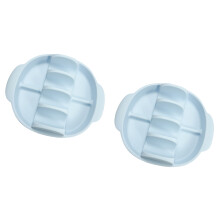 2Pcs Kitchen Food Tortillas Serving Rack Reusable Shell-Blue