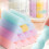 10Pieces TPE Eraser Stick Triangular Design-Colorful small 5