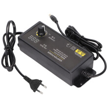 Verstellbarer Netzadapter 90W 36V 2,5A LED-Display, EU-Stecker