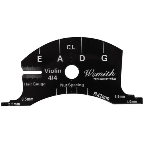 3X Violin Bridges Multifunctional Mold Template 4/4 Violin Bridges Repair Reference Tool 1