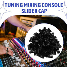 100Pcs Fader Knob Caps for Audio Equipment, DJ Equipment, and Mixing Consoles Slider Caps