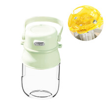 Digital Screen Blender Cup 600ml Leakproof Portable-Green