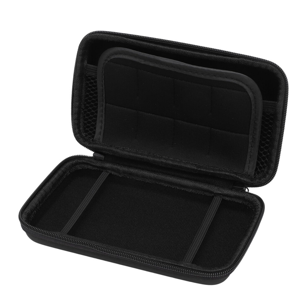 Carrying Case Hard Shell With 8 Game Slots And Accessory Storage For 3Ds Xl, Ds And 2Ds Consoles Black 9092120023596