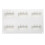 Durable Long Waved Shape Silicone Molds-6 consecutive short 1