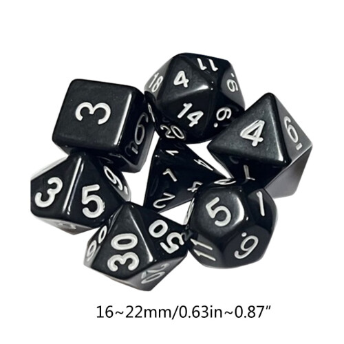 DND Dice Set Polyhedral 7-Piece 2
