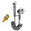 Handheld Bidet Sprayer with Dual Control Valve and 7