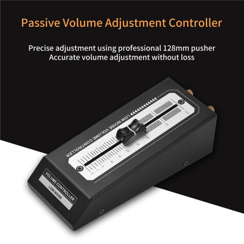 4X Passive Volume Controller Passive Preamp Active Speaker Volume Adjustment Controller Professional Audio Equipment