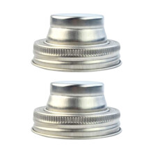 Double Mason Jar Screw Top Lid With Ergonomic Designs For-2 pcs