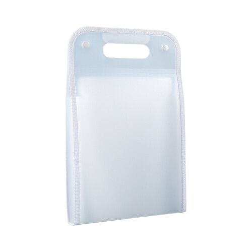 A 4 Handheld Vertical Organ Bag Storage 13 Grids Folder-White