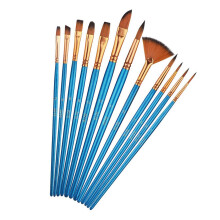 12pcs Multifunction Artist Paintbrushes Artist Paint Brush-Blue