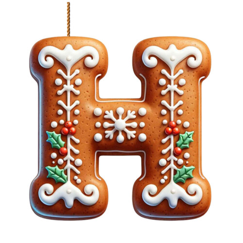 Christmas Car Mirror Hanging Decors With Assorted-H