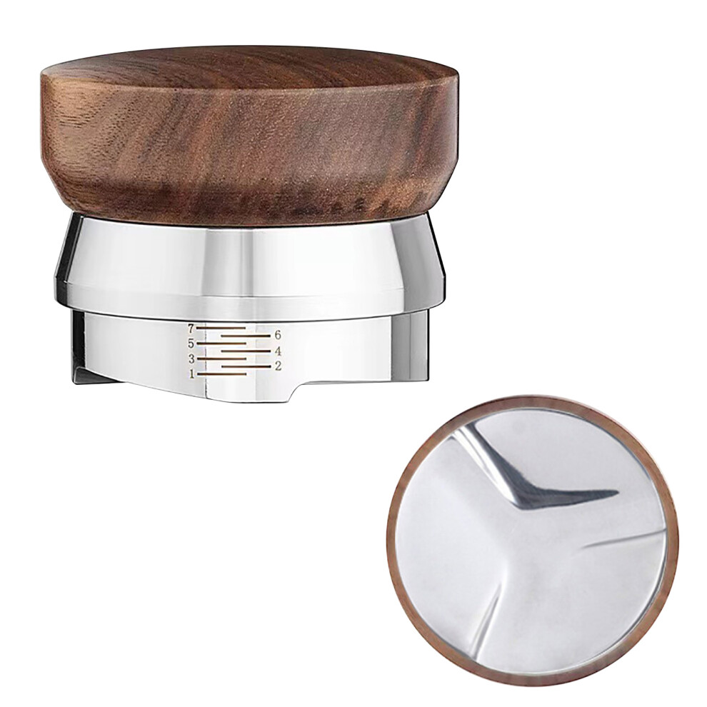 53Mm Coffee Grounds Distributor Tool With Stainless Steel Base 7696001667576