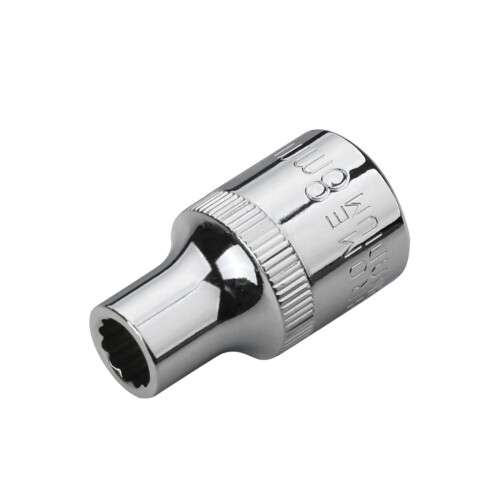 8-20mm 12 Point Socket Bit 1/4inch Drive-Short set 8MM