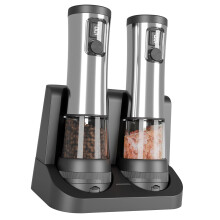 Automatic Electric Pepper Grinders Nonrust Steel 5 Level