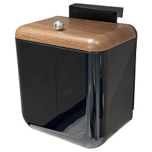 Wall Mounted Kitchen Waste Container with Slide Top Odor Control