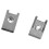 20x U-formede klips, sekskantmuttere, boltskruer, sett, bilchassis, metallplater, hurtigfester, biltilbehør til BMW - E21, E30, E36, E46, E90 6
