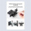2X Neewer  V Mount Battery Plate with Quick Release, 1/4inch Thread - for  V Mount Batteries 5