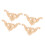 Rubber Wood Carved Corner Applique 4 Pieces 1