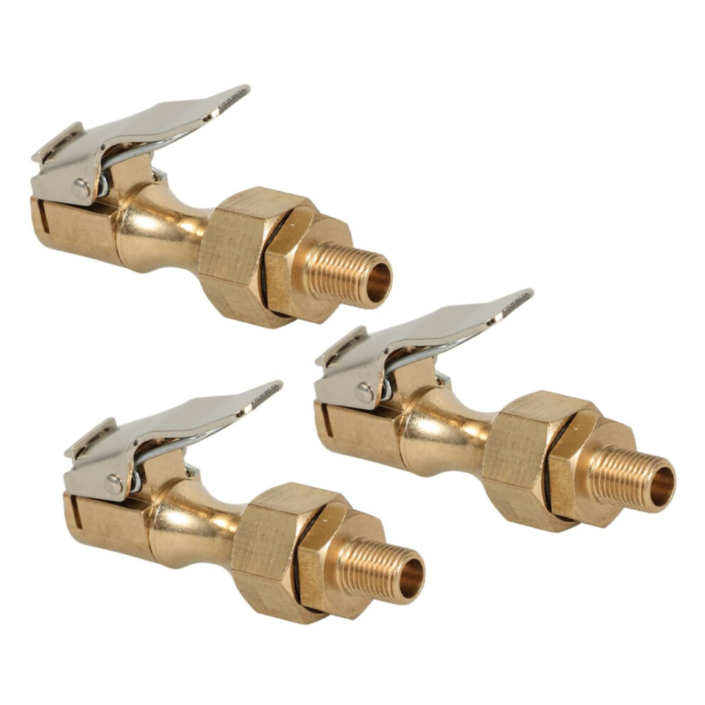 3Pcs Locking Air Chuck Set For Tire Inflator With Quick Connect Design For Trucks Cars And Rvs 9771547400691
