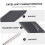 2pcs Keyboard Keycap Puller Tool Durable Steel Wire Keycap Removal Set for Cleaning 3