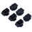 90X Rj45 Silicone Dust Plug Dust Cover Dust Cap Router  Network Cable Interface Computer Network Cable Dust Cap 8