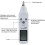 SENSOR Digital Vibrometer, AS63D Vibrometer Pen High Sensitivity Accelerometer Tester Analyzer 6