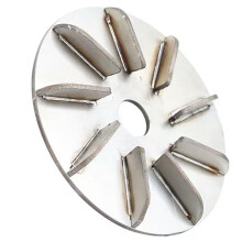 Pig Hair Removal Tool, Stainless Steel 9 Gear Livestock Hair Remover Disc for Slaughterhouse