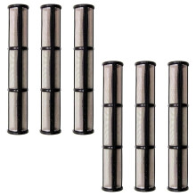 6 Filtros de Colector Easy Out 244067 244-067 para Pulverizadores de Pintura Sin Aire Gmax II 5900,7900,Ultra Max II 695,795,1095,3900