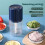 Electric Multi-Function Meat Grinder Household Wireless Cooking Machine Kitchen Egg Beater Mixer Cooking Machine 500ml 5