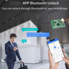 TTLOCK 5.0 Elektronisk Dörrlåsbrytare Takupplåsningsmodul APP-Kontroll Home -Modul SN9243