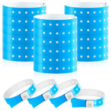 300 St Neonplastarmband Vinylarmband Färgglada Armband Plastarmband Festarmband, Blå