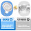 4 Pcs 1.5W Range Hood Light Bulbs 12VDC Kitchen Cooker Hood Light Bulbs Kitchen Light Replacement Light Bulbs 10