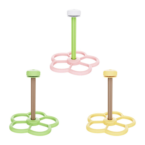 Entertaining Windmill Bird Stand For Mental Engagement-Yellow 1