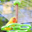Entertaining Windmill Bird Stand For Mental Engagement-Yellow 6