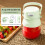 Digital Screen Blender Cup 600ml Leakproof Portable-Green 4