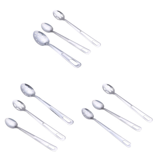 Professional Stainless Steels Spoons For Cooking Serving-15 1