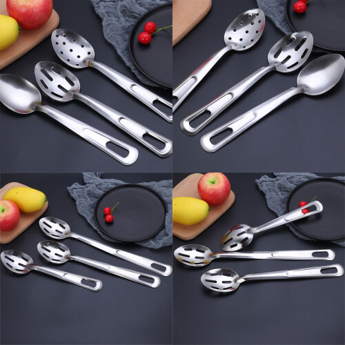 Professional Stainless Steels Spoons For Cooking Serving-15 2