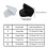 Antibiting Dog Headgear Protective Collar With-White S 4