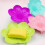 Silicone Flower Shape Soap Holder With Quick Drain For-Purple 3