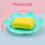 Silicone Flower Shape Soap Holder With Quick Drain For-Purple 4