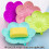 Silicone Flower Shape Soap Holder With Quick Drain For-Purple 6