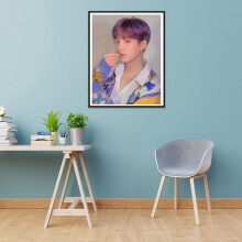 Diamond Painting Bangtan Boys Photo Round Diamond Painting Full Drill Decoration Painting Jimin