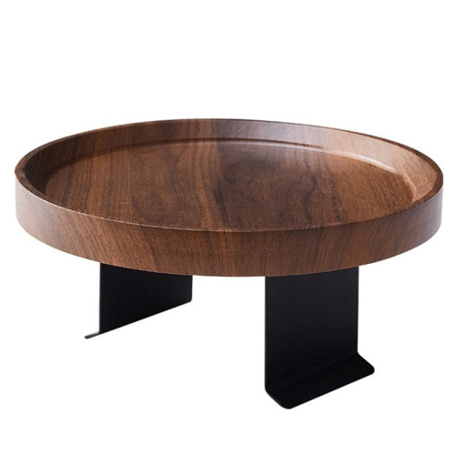 Sofa Table  Side Table Waterproof Stain Resistant Corner Table Sofa Armrest Tray Installation-Free Adjustable