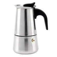 Moka Kaffeekanne Espresso Latte Percolator Herd Kaffeemaschine Espressokanne Italienische Kaffeemaschine 100 Ml Edelstahl