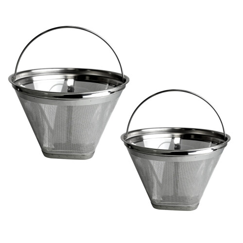 Preium 304 Stainless Steels 80 Mesh Cone Coffee Strainer-S 1