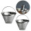 Stainless Steels Coffee Filter Fine Mesh Cone Shape Strainer-L 3