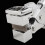 T-Shape Hole Puncher 10 Sheets Capacity for Paper PVC Laminated 4